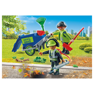 Playmobil Street Cleaning Team 71434